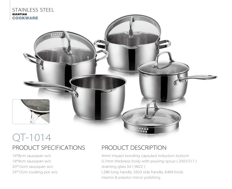 SHANGHAI QIAN TIAN COOKWARE CO.,LTD. – vaso de cristal 2