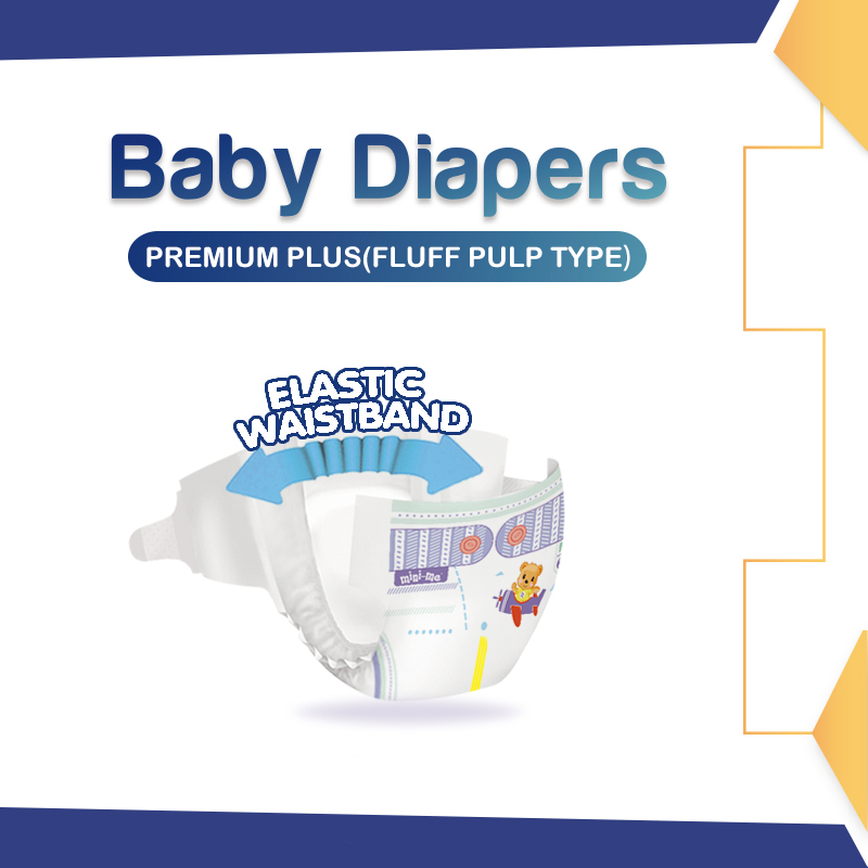 Premium Plus Baby Diapers/Diaper/Nappies/Nappy