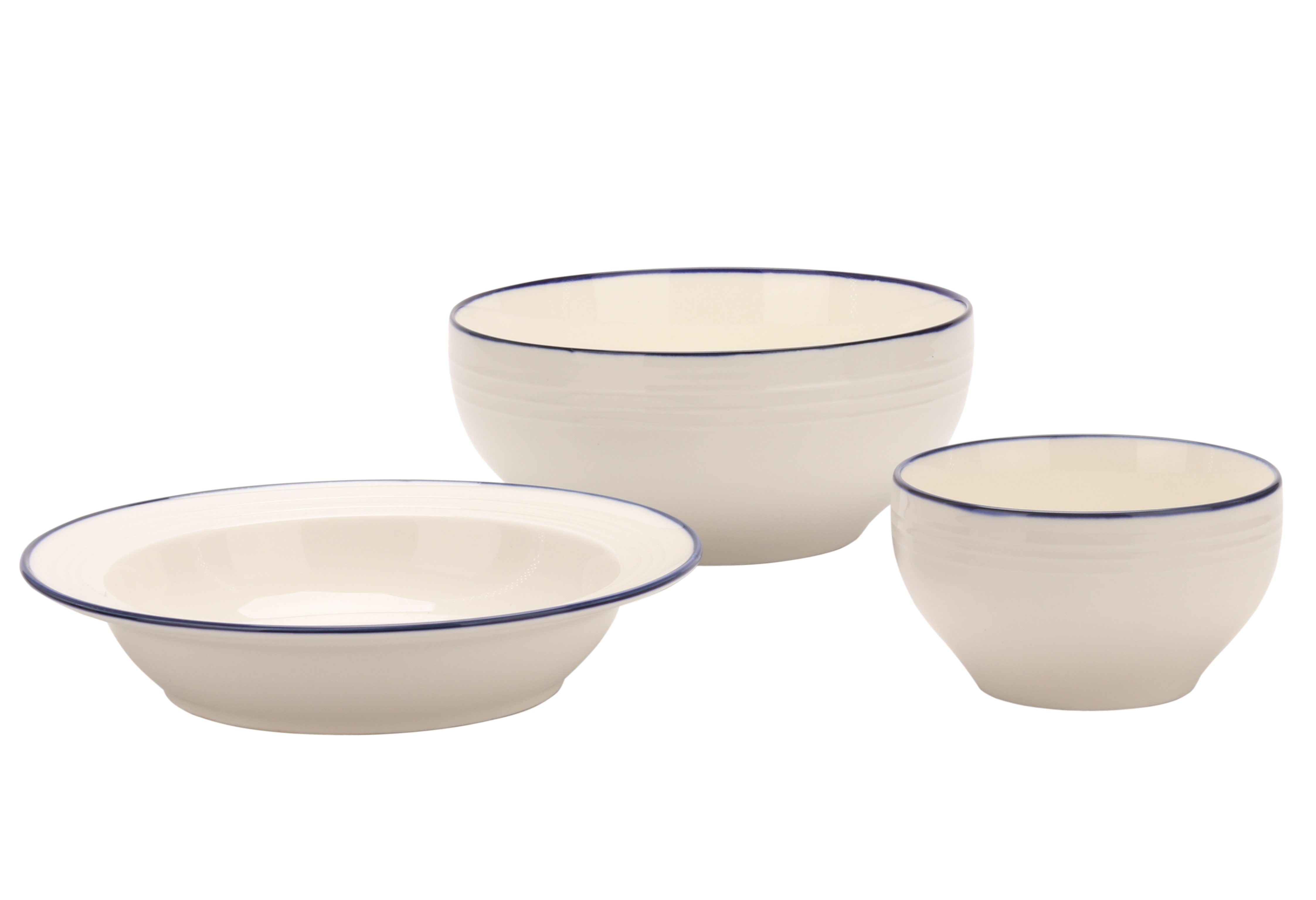 Stock stoneware dinner set