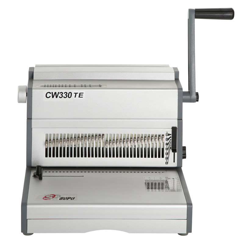 Double wire book binding machine CW330TE