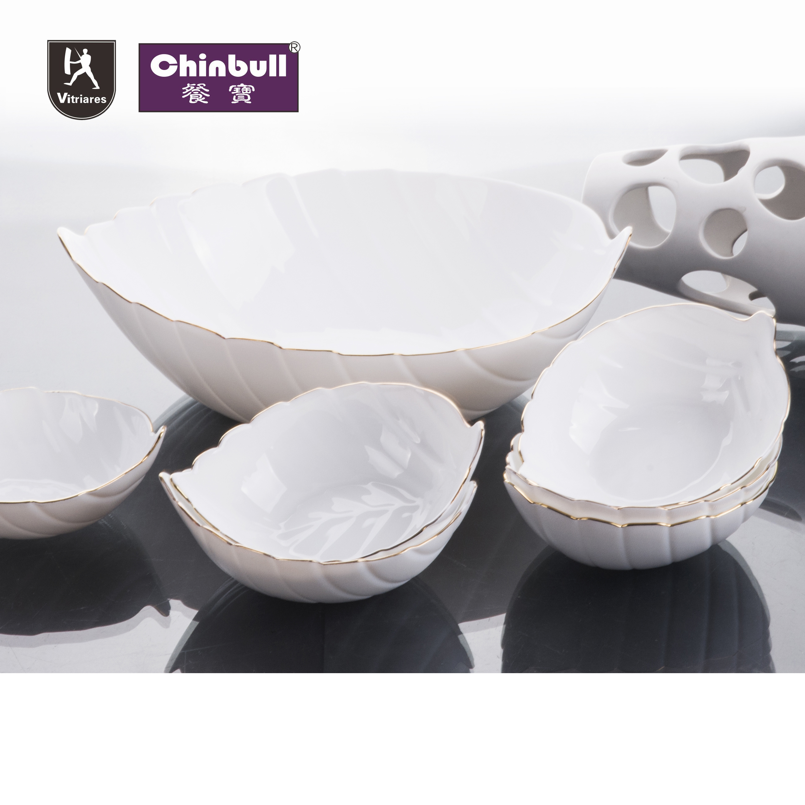 7pcs bowl set (opal glassware）