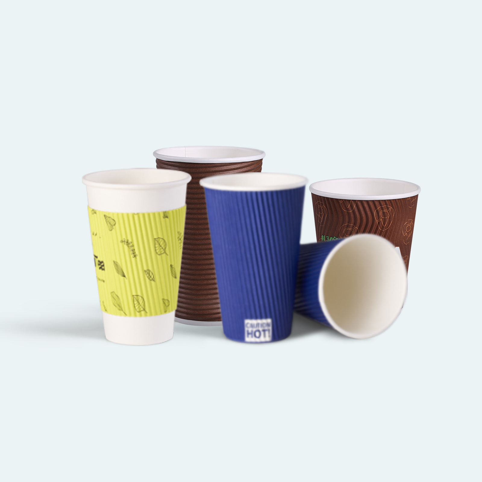 Ripple wall cup