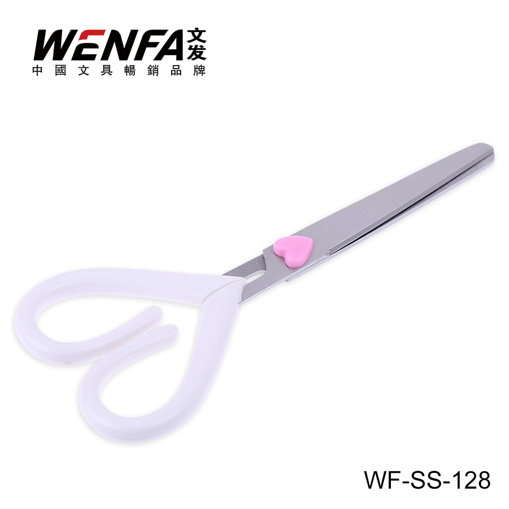 5.5" Stainless Steel Scissor Office Scissor Customized Pakage WF-SS-128