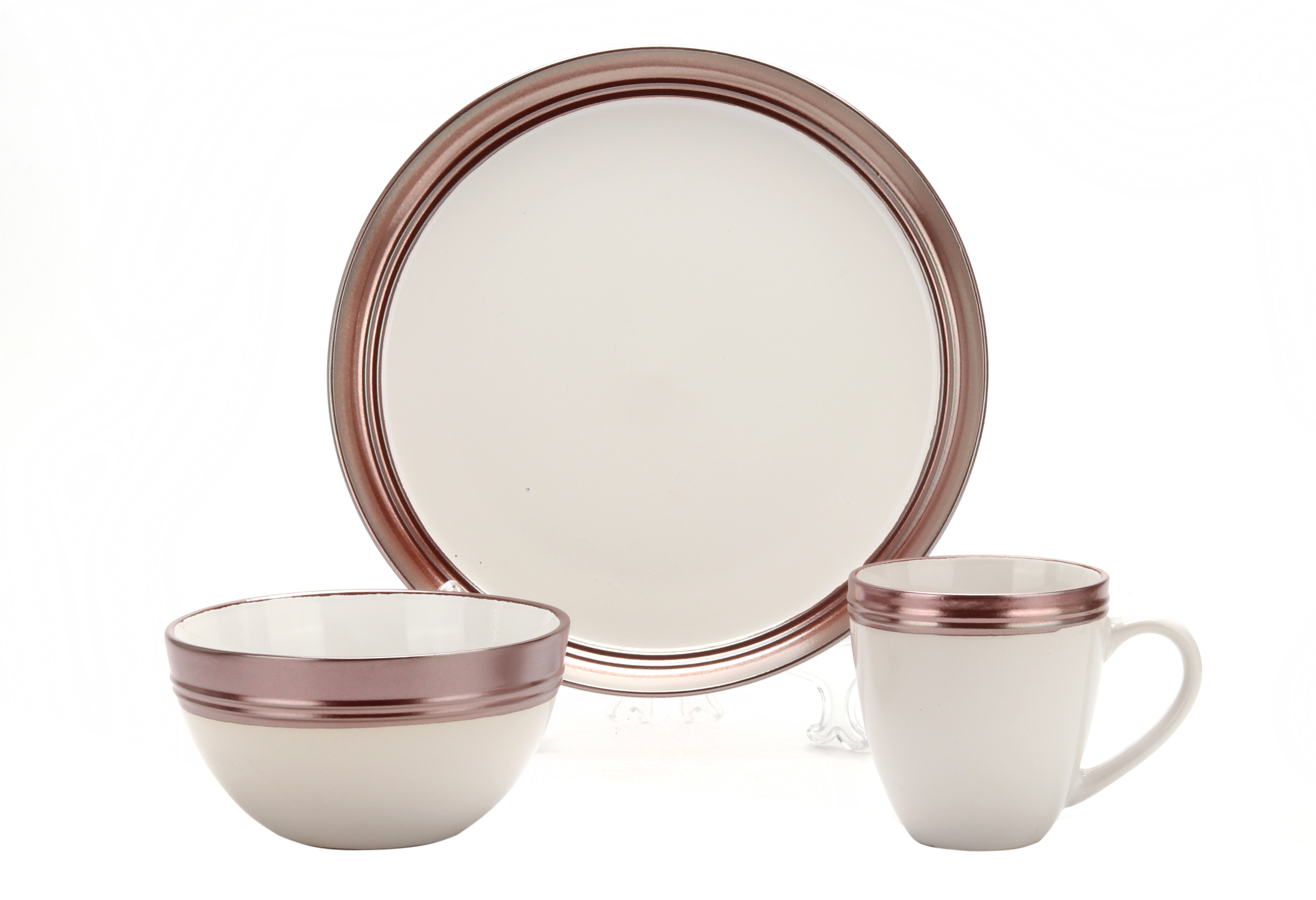 Stock stoneware dinner set