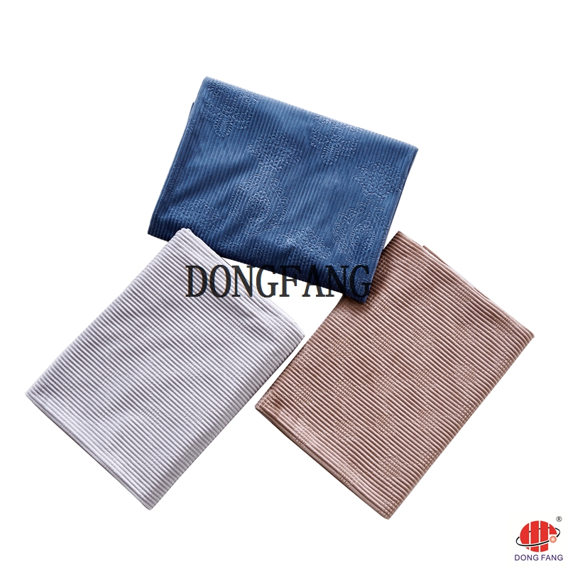 100% polyester flannel embossed with fine