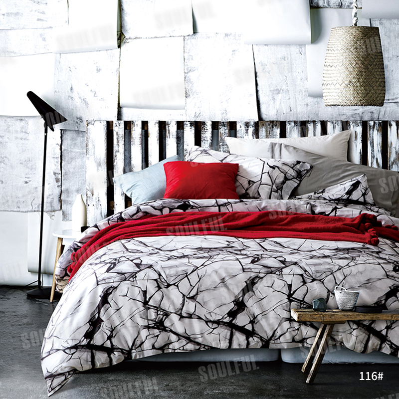 100%cotton digital print duvet cover bedding sets