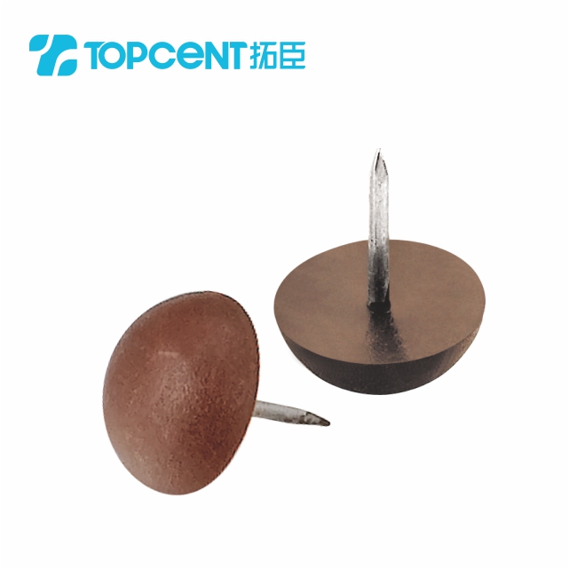 【TOPCENT】GL.1050 Plastic and Iron hardware plastic furniture glides