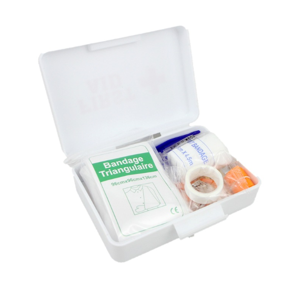 First Aid Clear Top Case Family Emergency Kit Storage Organizer Medicine Cabinet Medical Emergency Equipment Kits : for Car Kitchen Camping Travel Office Sports and Home