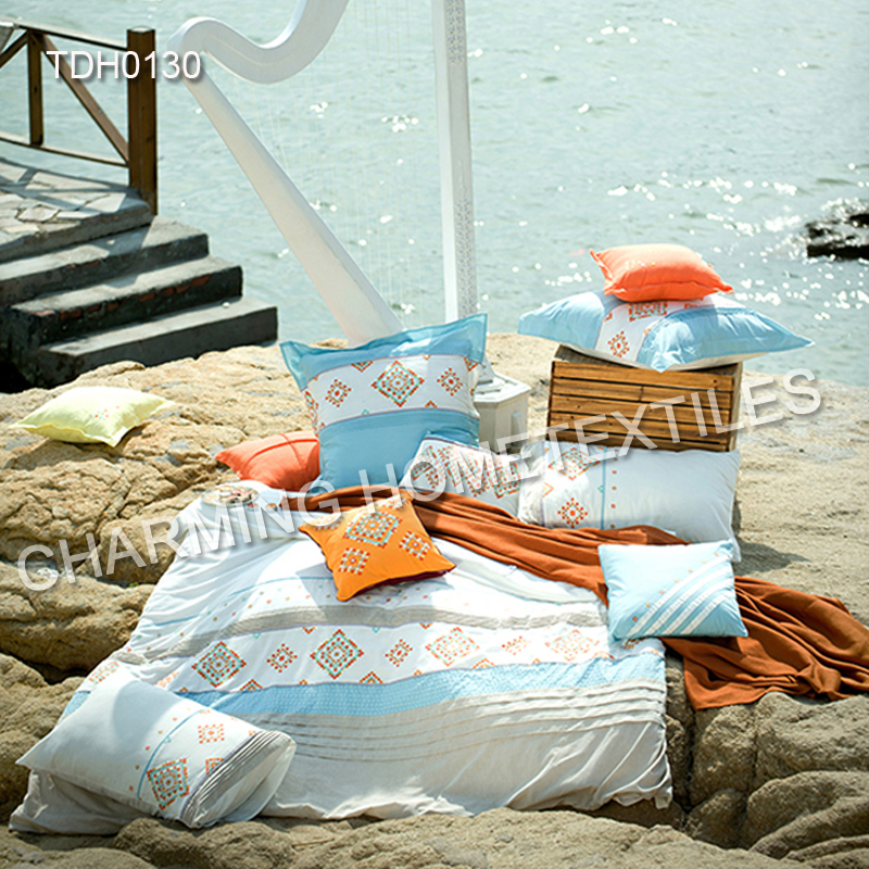 TDH0130 Hand imitated embroidery Bed Linen