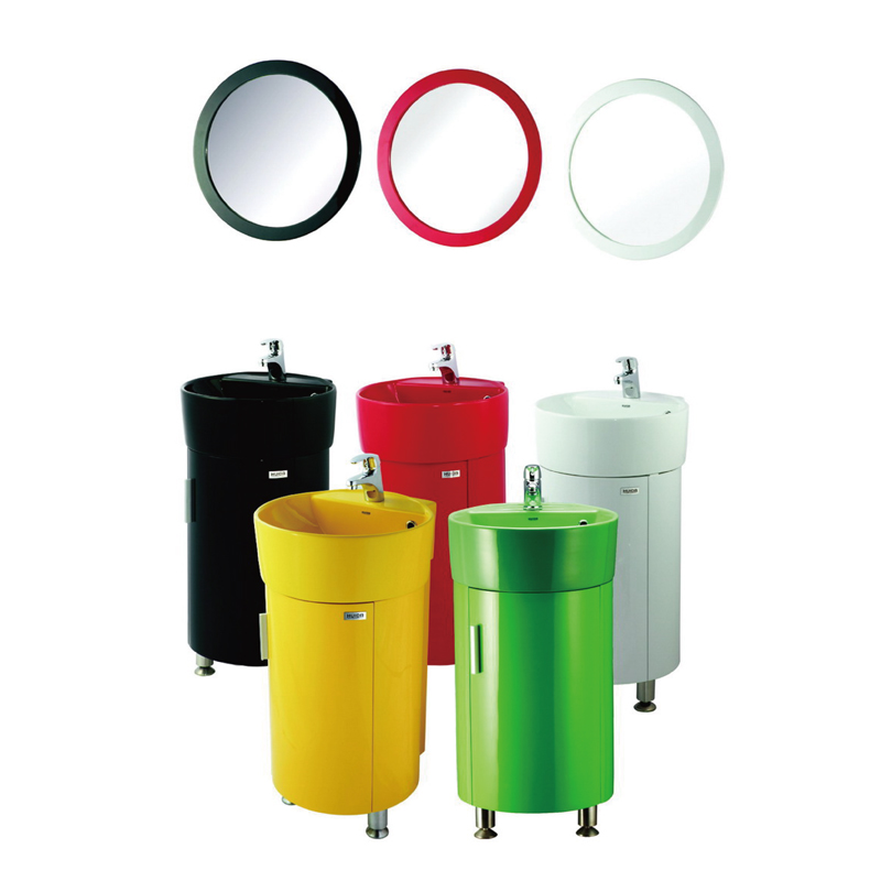 HDA005-02 pvc material bathroom cabinet