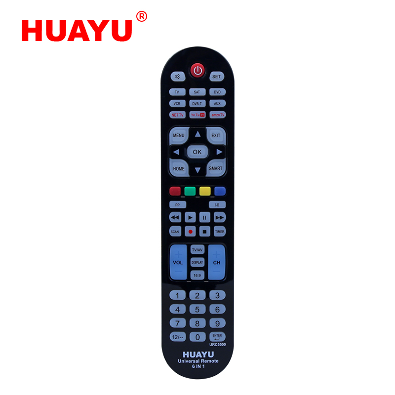 Universal Remote Control, Lcd LED Smart TV Remote Control, Huayu Remote Control