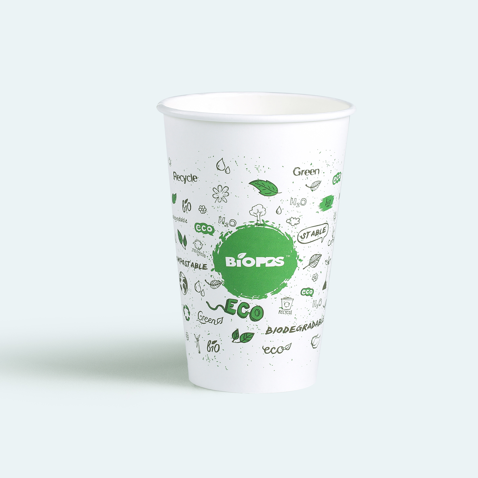 Disposable paper cup