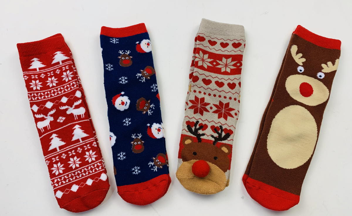 Kids christmas socks