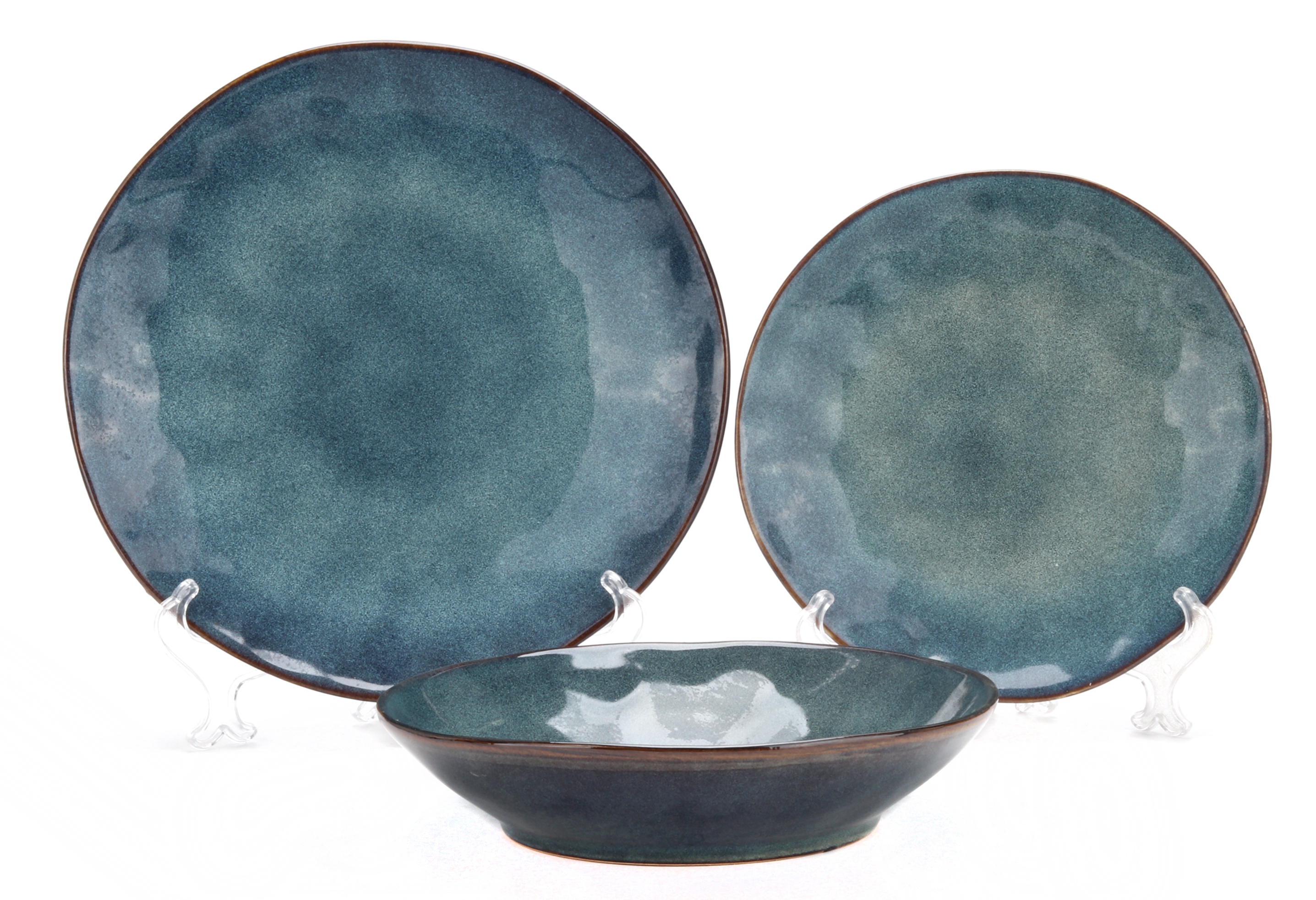 Stock stoneware dinner set