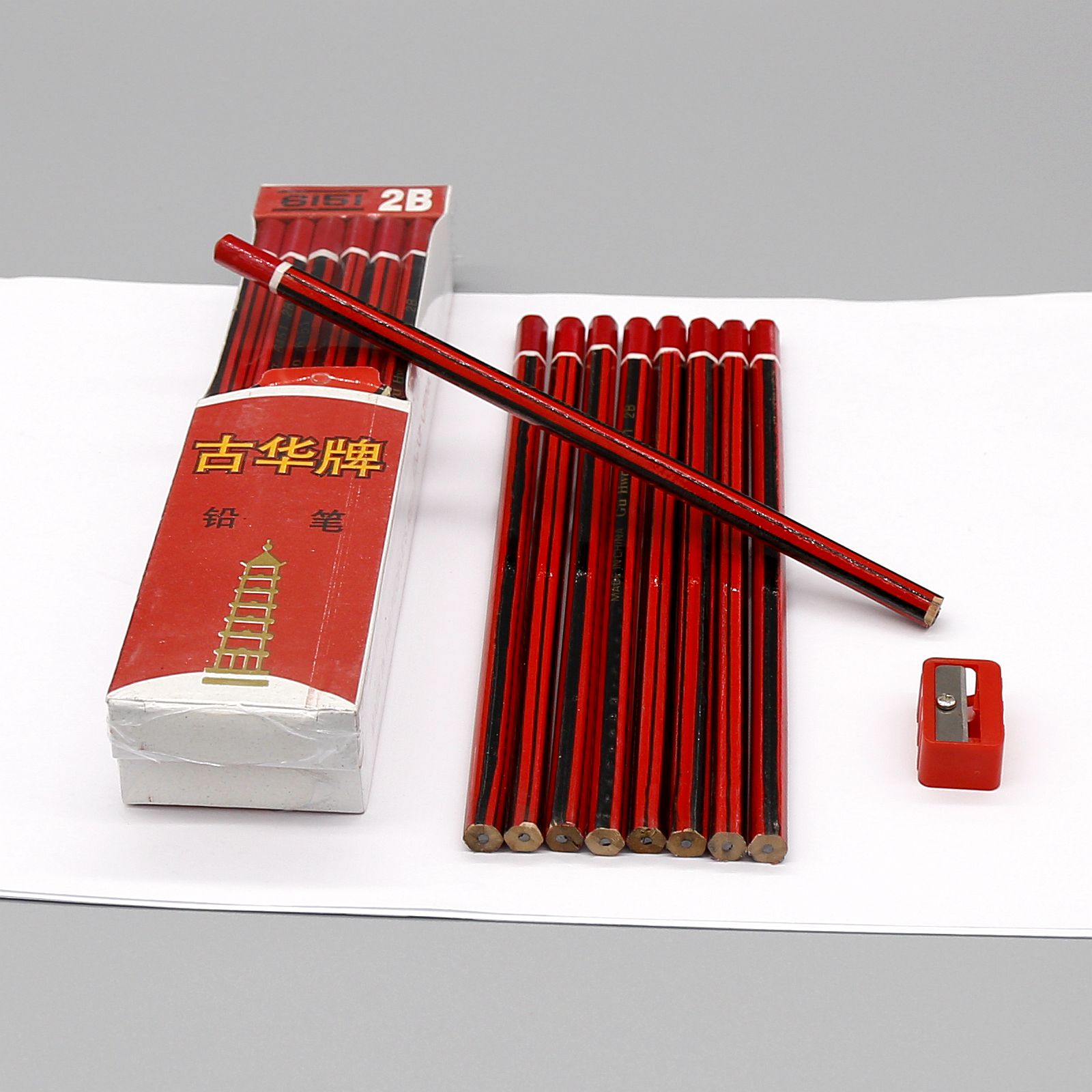 7” 2B Pencil Poplar Wood Pencil Customized Package & Lead Manufacturing Direct Sale Wholesale High Quality GP-030