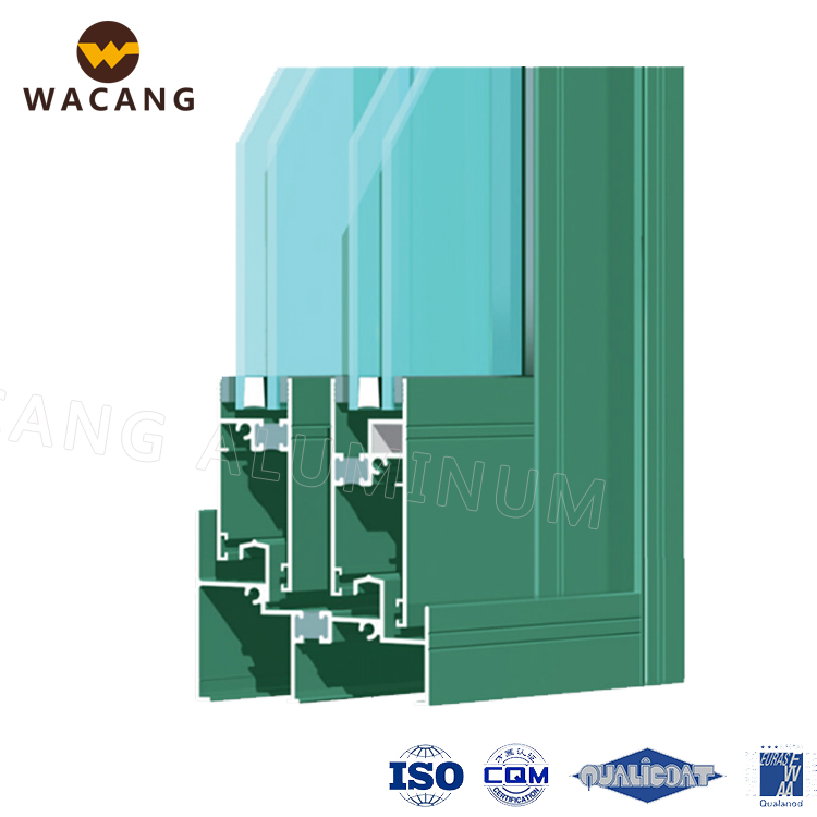 Aluminium profile for casement windows and doors