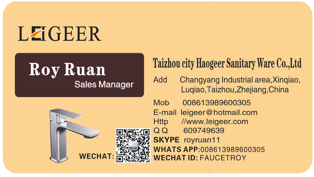 Taizhou Hageer Sanitary Ware Co., Ltd. – Photos produits 3
