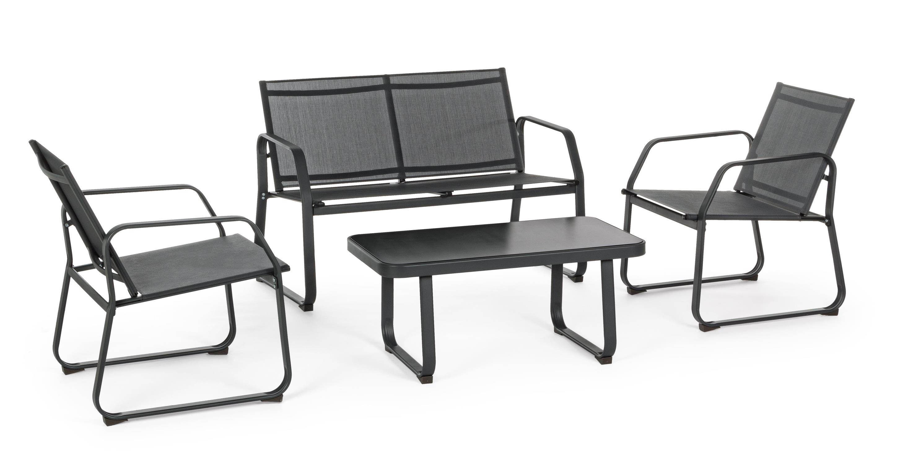 Steel 4pcs KD furniture set