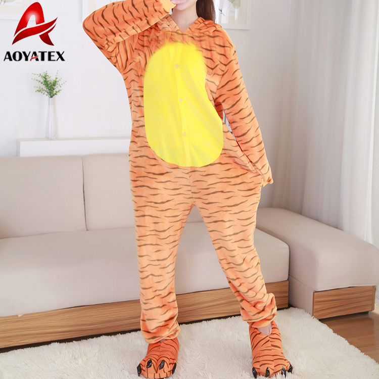 100% polyester flannel fleece onesie