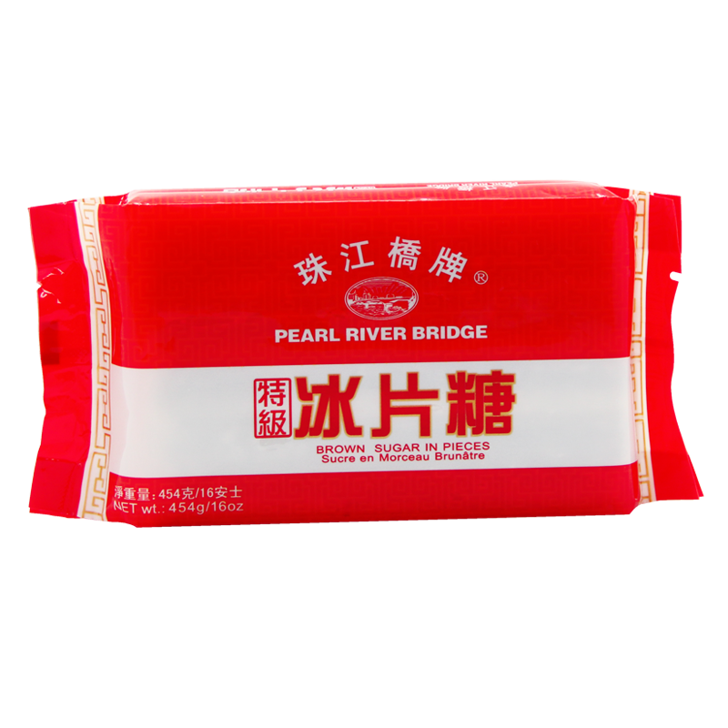 Pearl River Bridge Brown Sugar In Pieces 454g [Desserts/Seasoning]