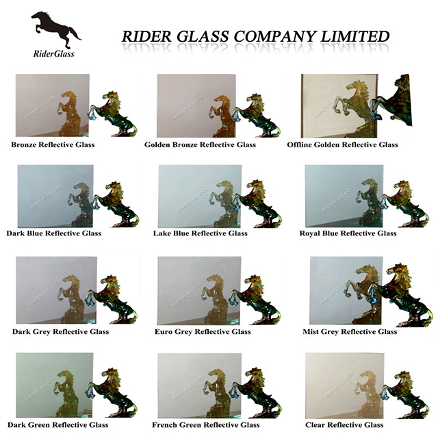 Rider Glass HQ 4-10mm Clear Tinted Reflective Coated Glass Price