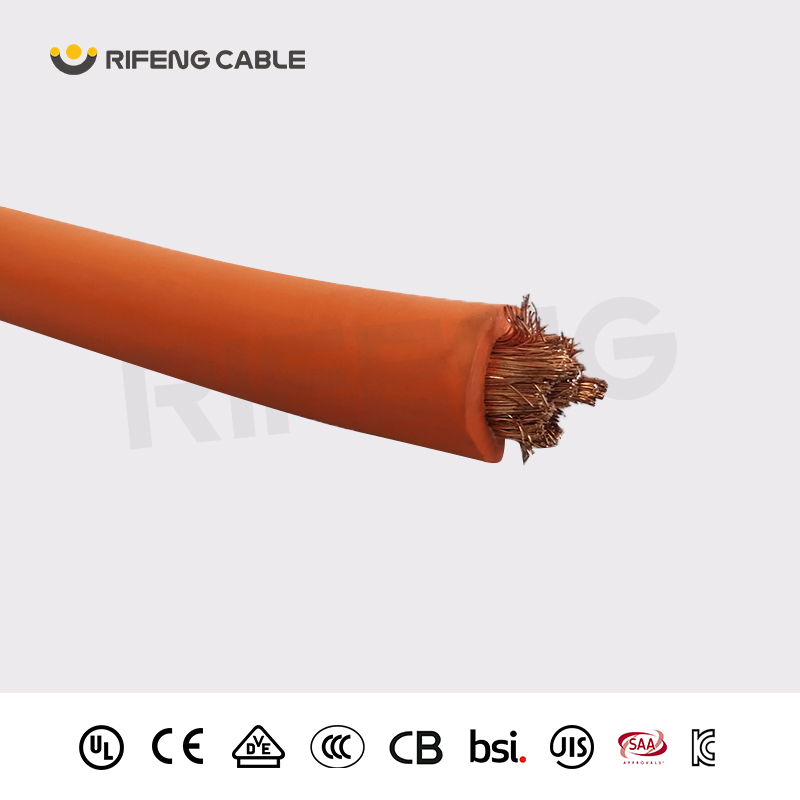 Industrial rubber cable for welding machine
