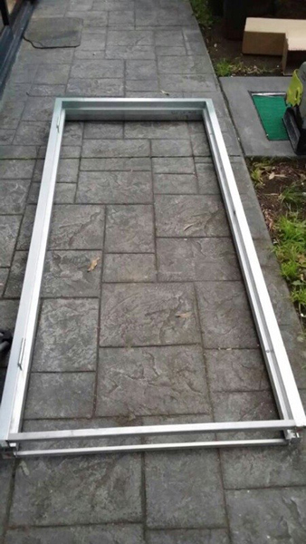 Galvanized steel frame ,KD Frame