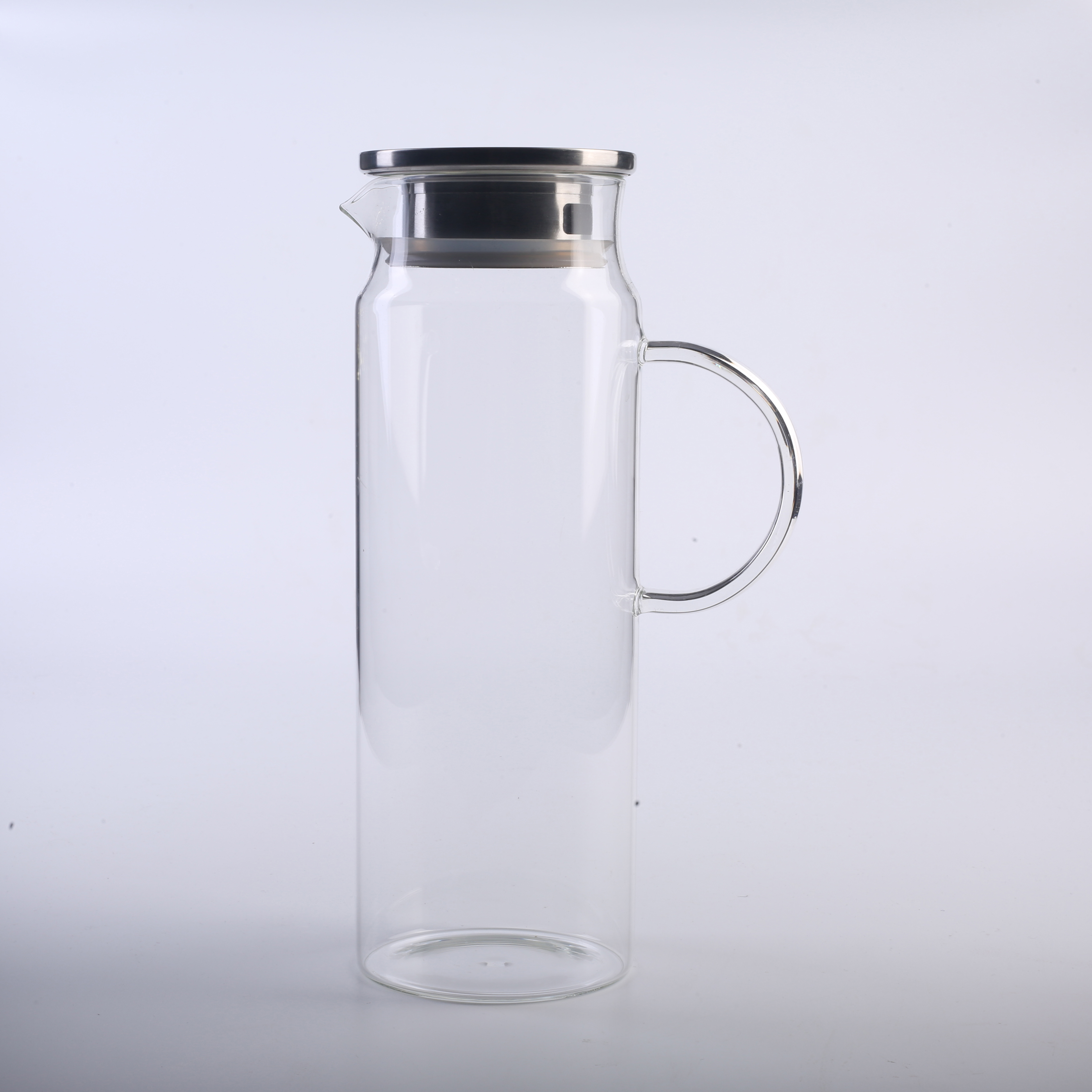 Borosilicate glass pitcher