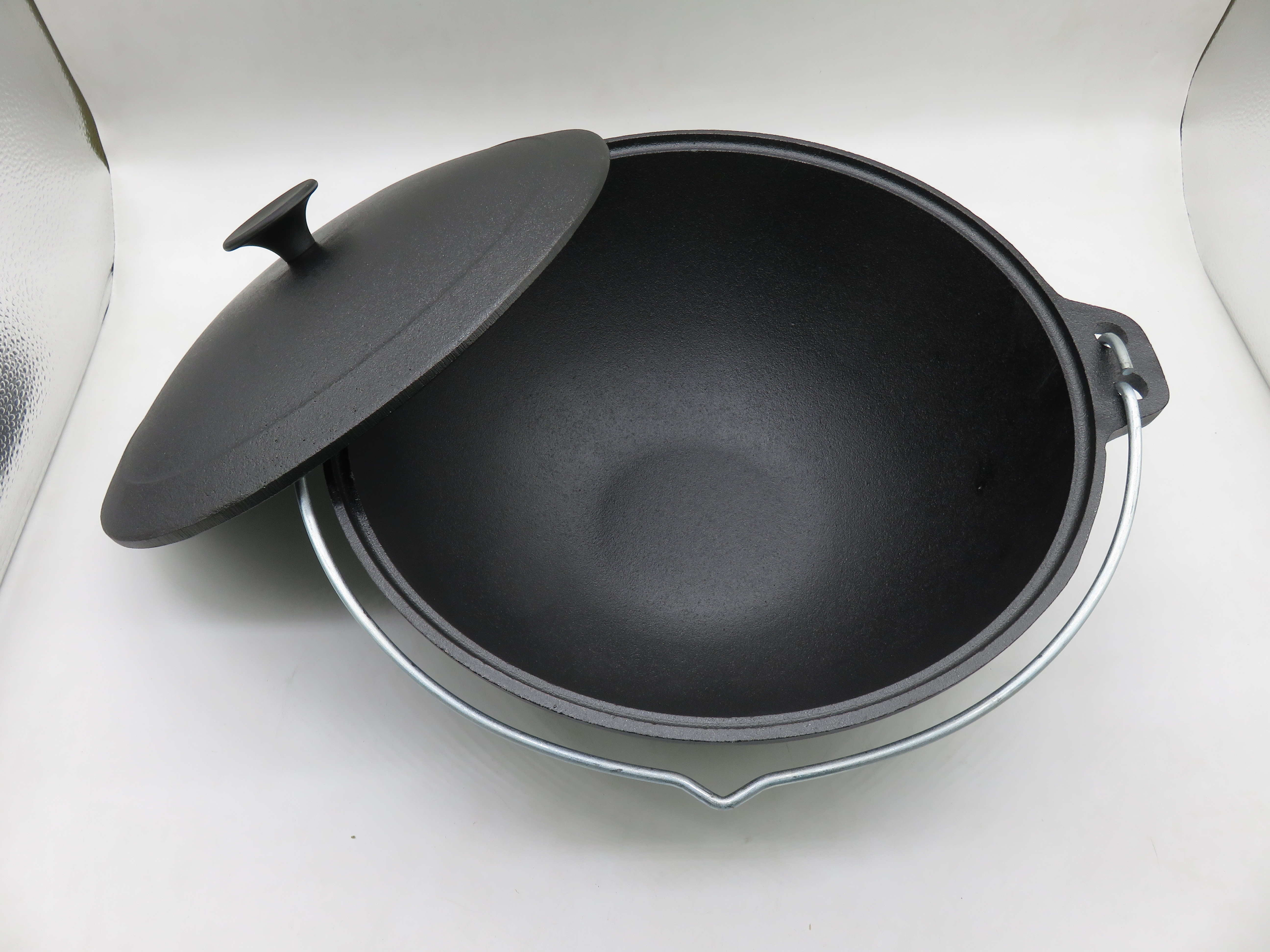 Russian Cast Iron Cauldron Kazan Qazan Qozon Plov Pilaf Shorpa Uzbek Wok