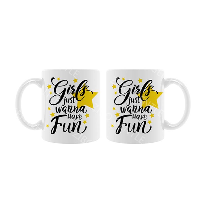 11OZ CERAMIC MUG WITH DECAL/Coffee Mug