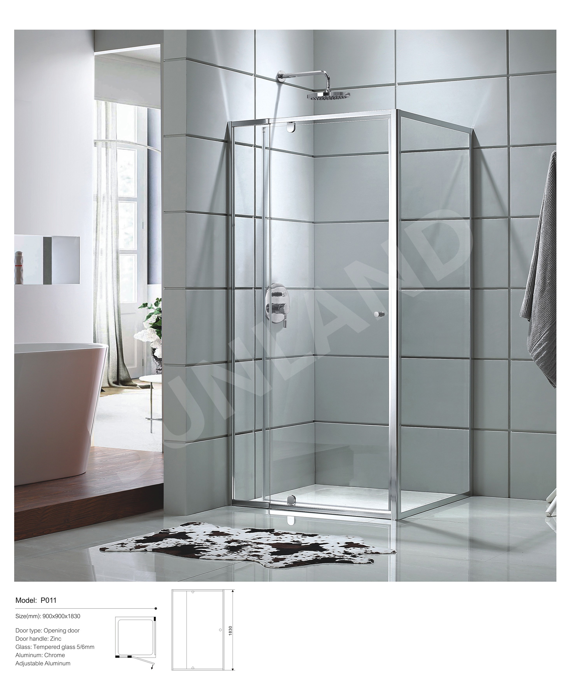Shower screen