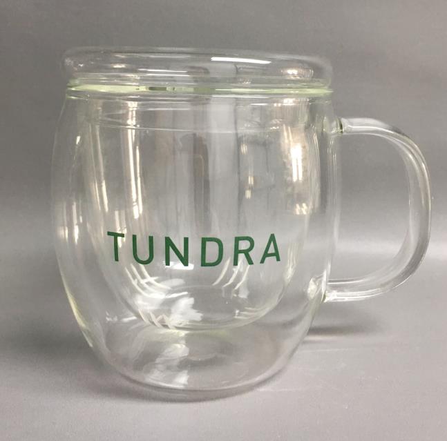 Classical Shape High Borosilicate 350ml glass tea mug for home using with filter LFGB standard Heat Resistant