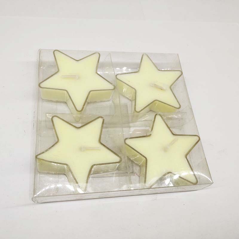 Holiday atmosphere tea wax aromatic candles accept private custom health and environmental protection