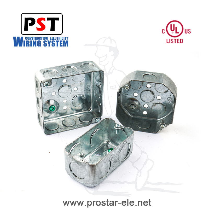 Electrical Outlet box / EMT Square Box / EMT Electrical Box / Metal Outlet Box / Square Junction Box / 4x4 Junction Box / Octagonal box / EMT Conduit / Handy Box / Rectangular Box / Cajas de pase metalicas / Cajas Metalicas Rectangular / Cajas Metalicas O