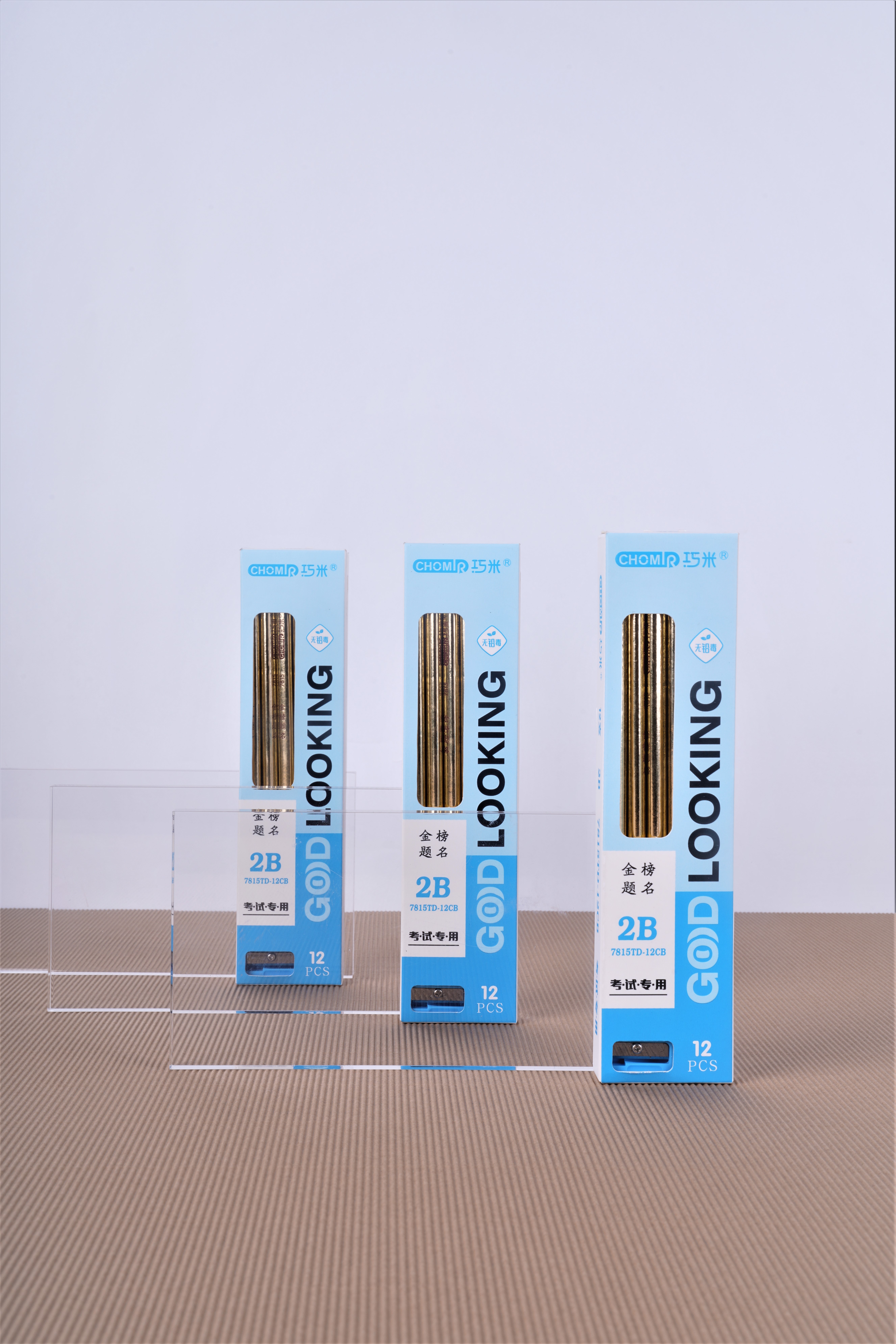 #0000 gold laser dipping 2B pencil