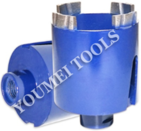 diamond reinfored concrete industry core bit
