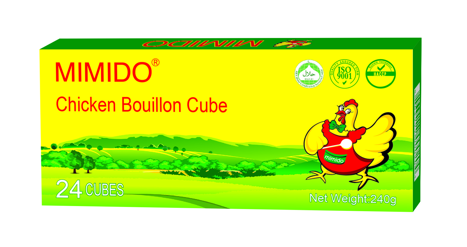 5g MIMIDO Chicken bouillon cube chicken stock cube chicken flavor cube