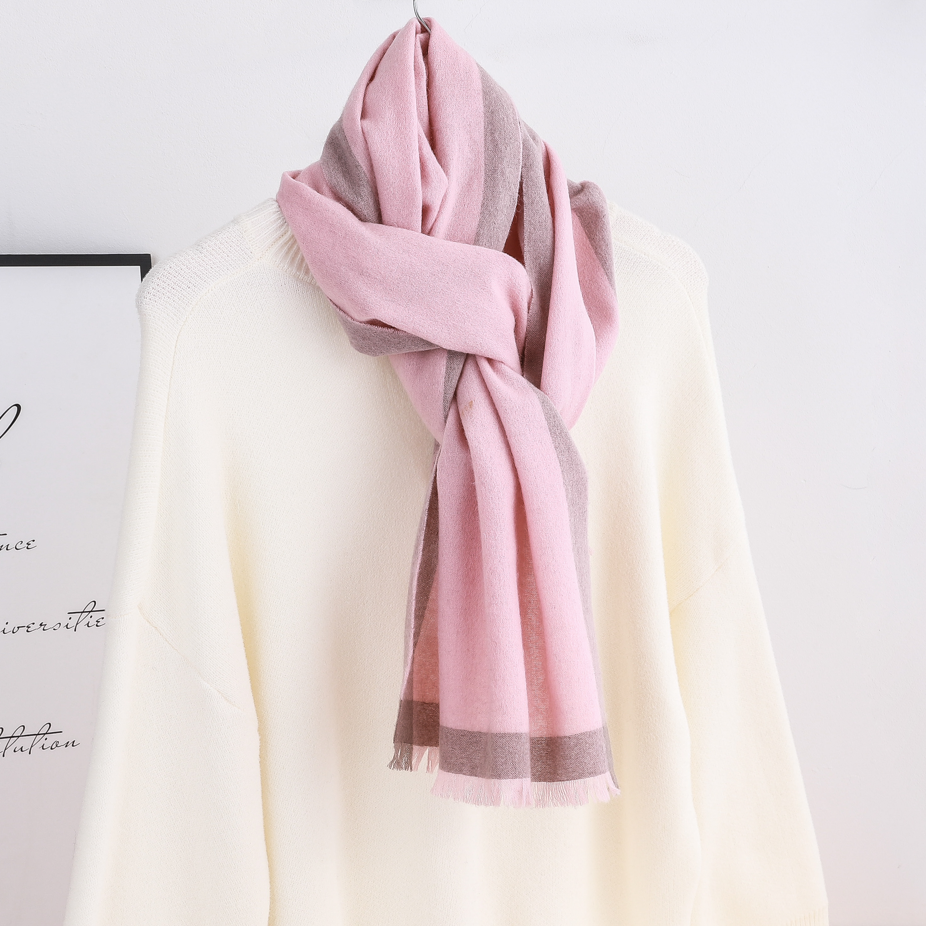Wool scarf shawl pashmina