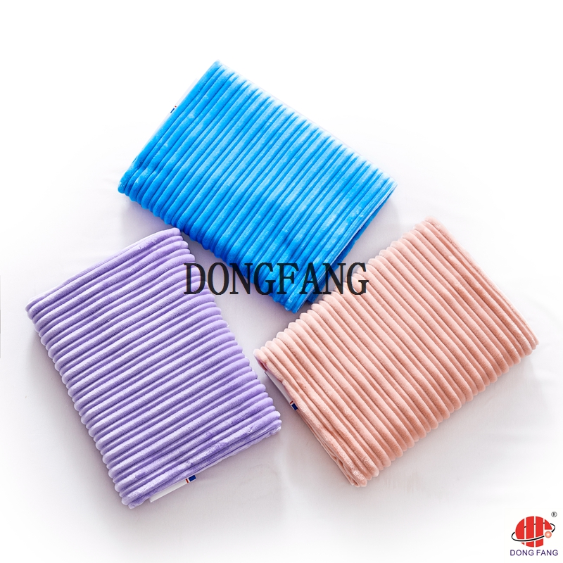 100% polyester jacquard flannel