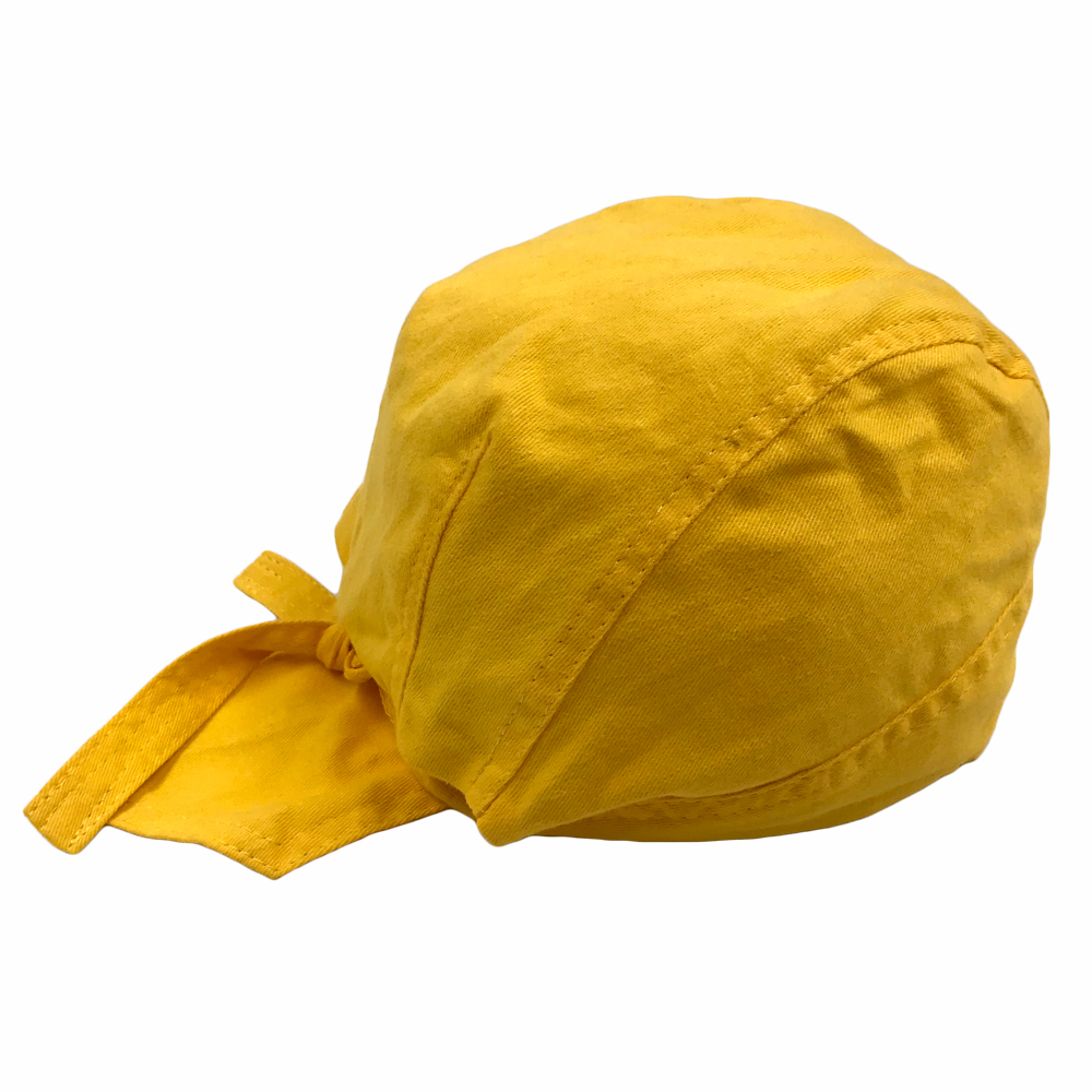 100% cotton 3 panel Bandanna Cap