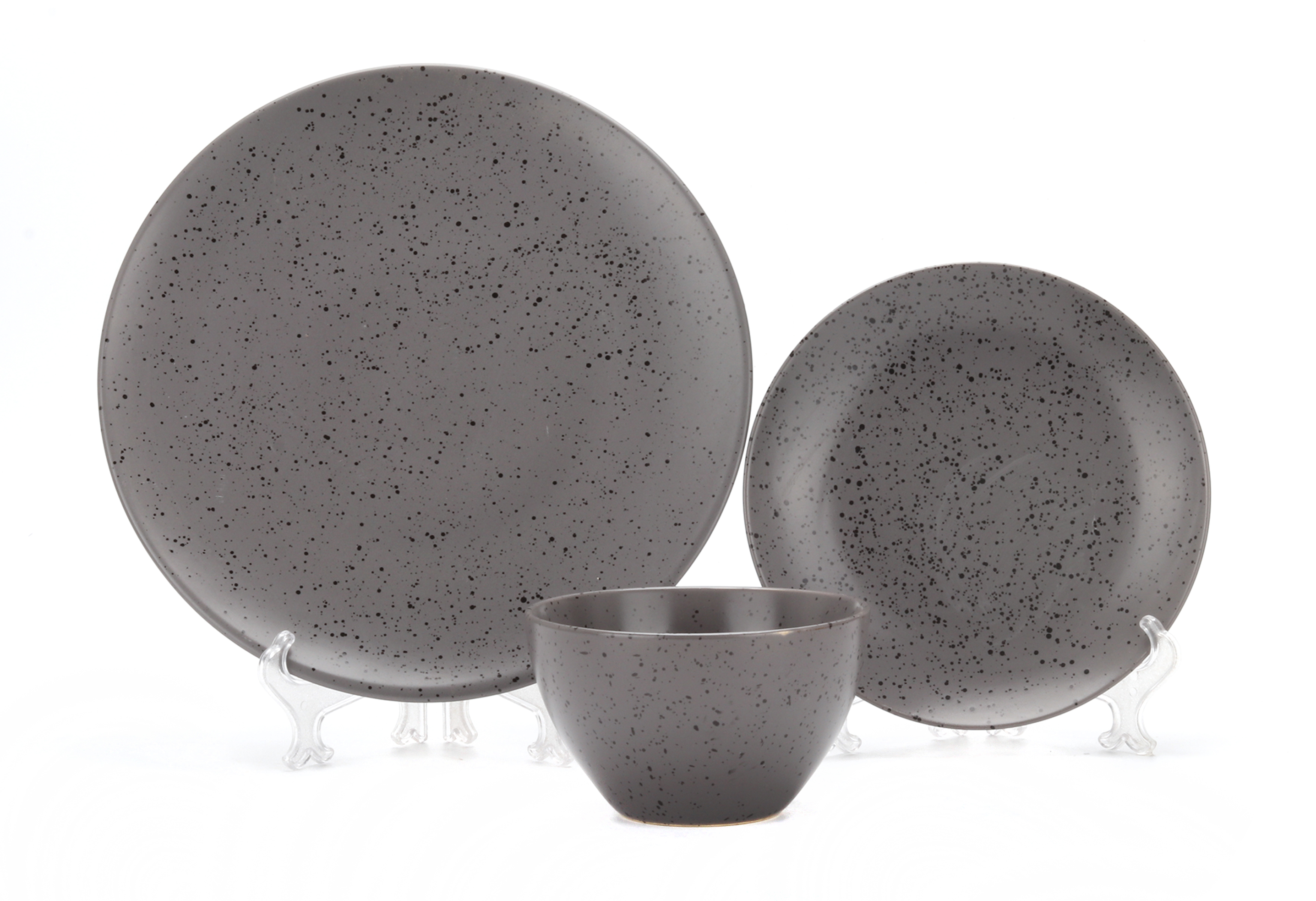 Stock stoneware dinner set