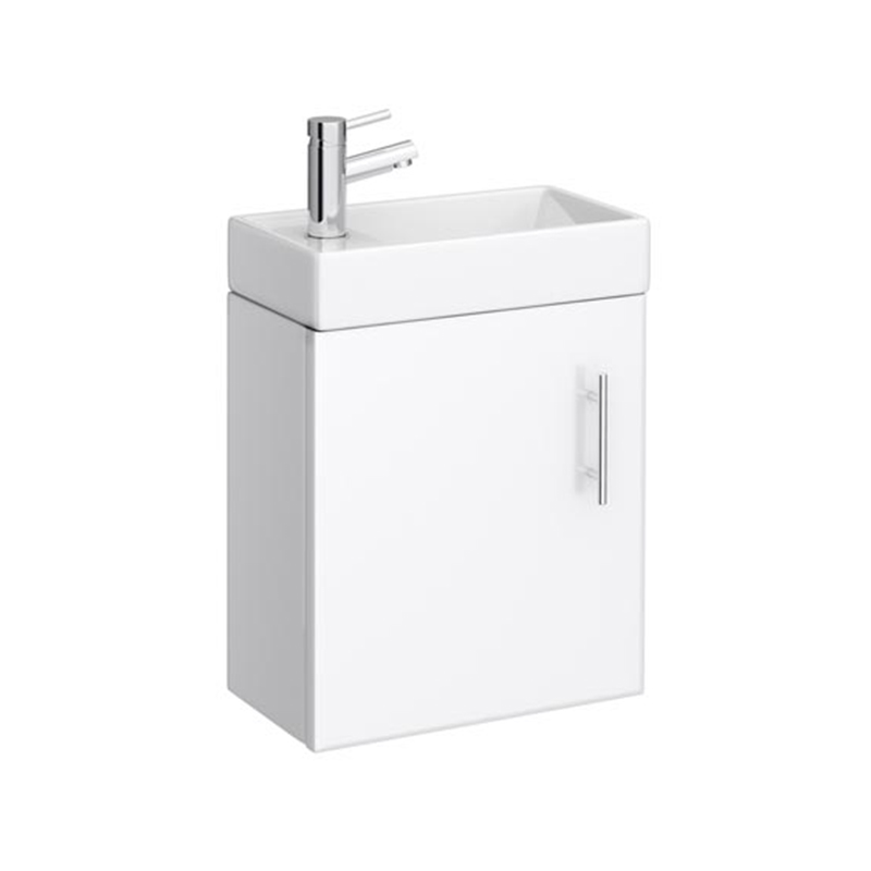 K2042 MDF Wall Hung Bathroom Vanity Cloakroom Furniture vanity cabinet