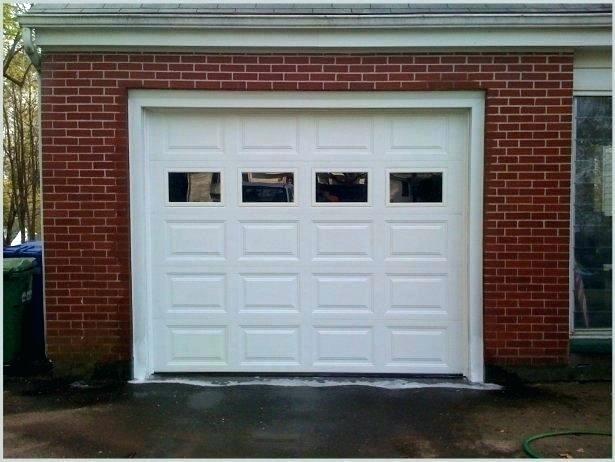 golden oak modern sectional garage door for home use