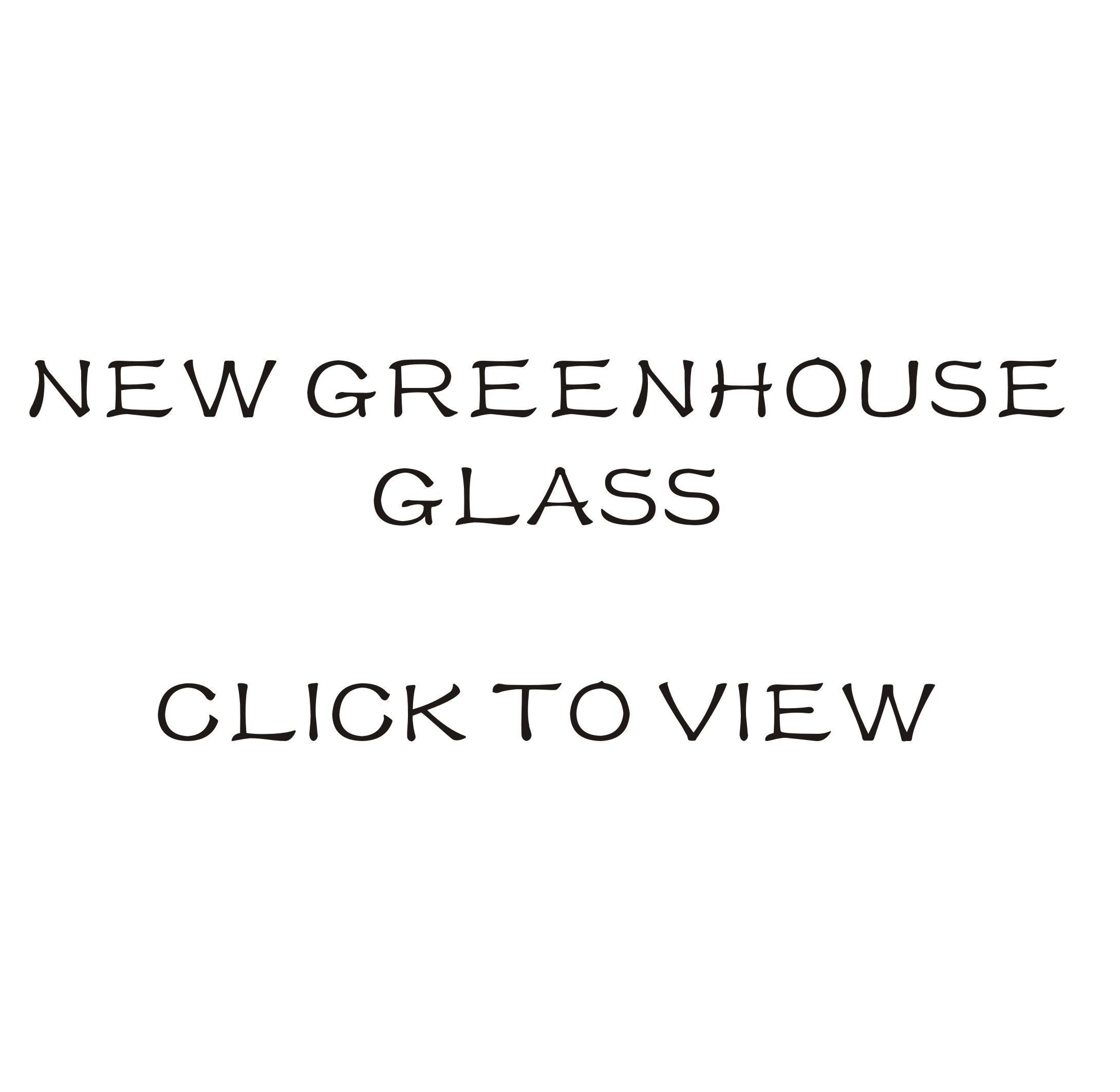Glass greenhouse