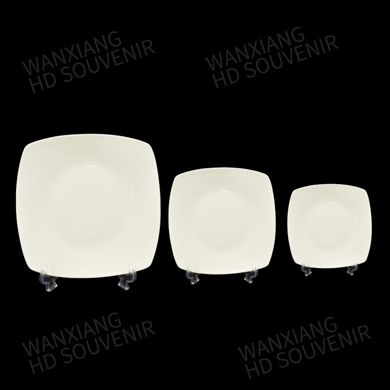 Square Plate With Sublimation Coating