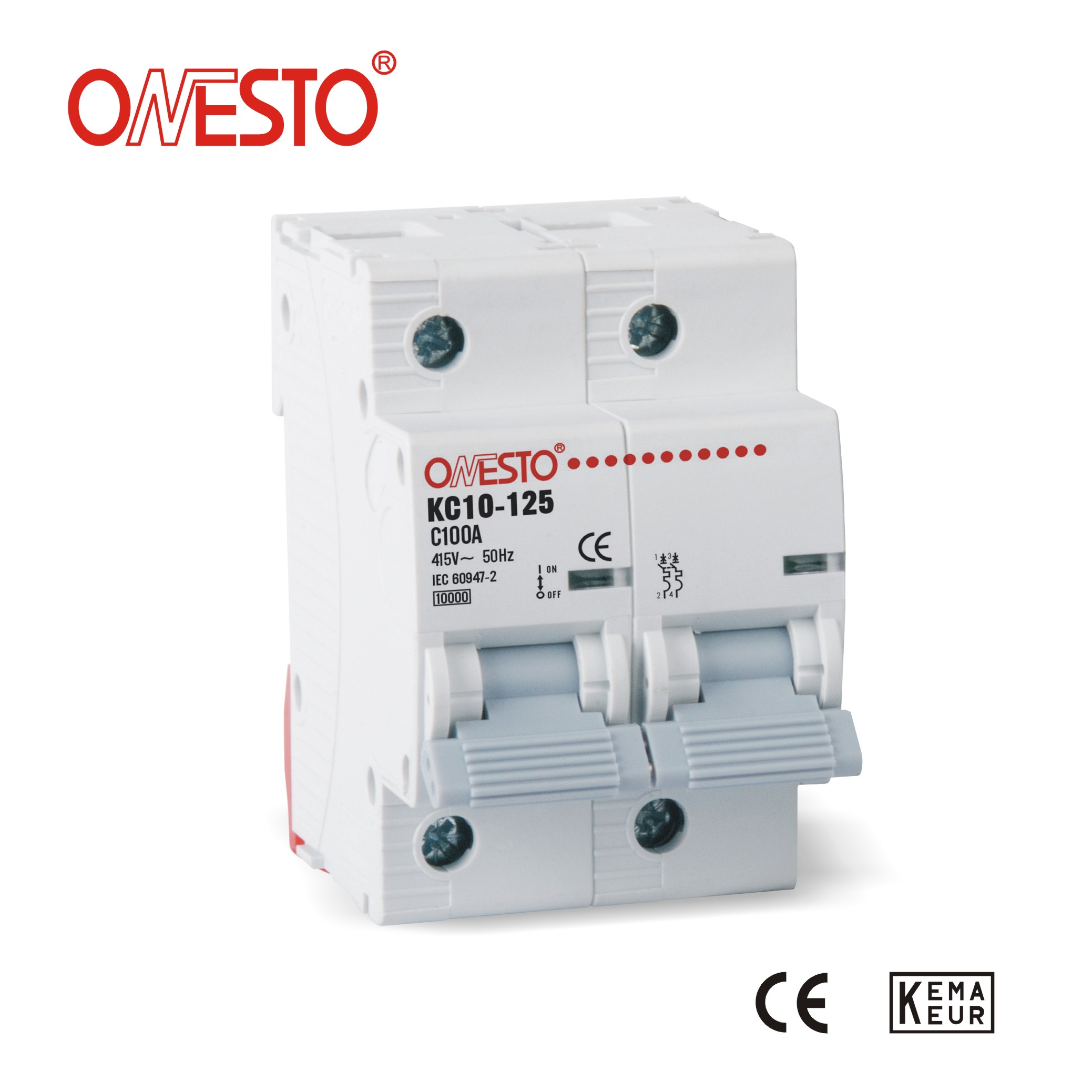 MCB Onesto circuit breaker KC10-125