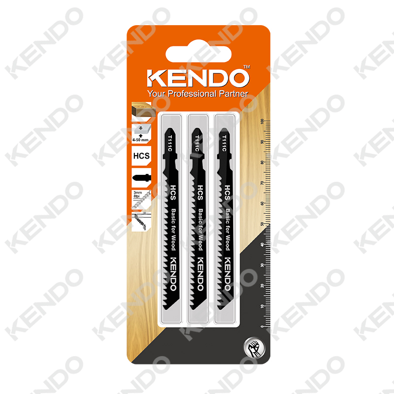 0000 hot Jig Saw Blade T-Shank Type / Saws / Jigsaw Blades / Saw Blades :T111C, 100mm / 8Tpi - HCS, Basic For Wood
