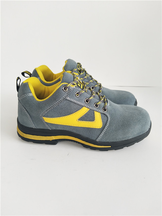suede low cut classical leasure safety shoes