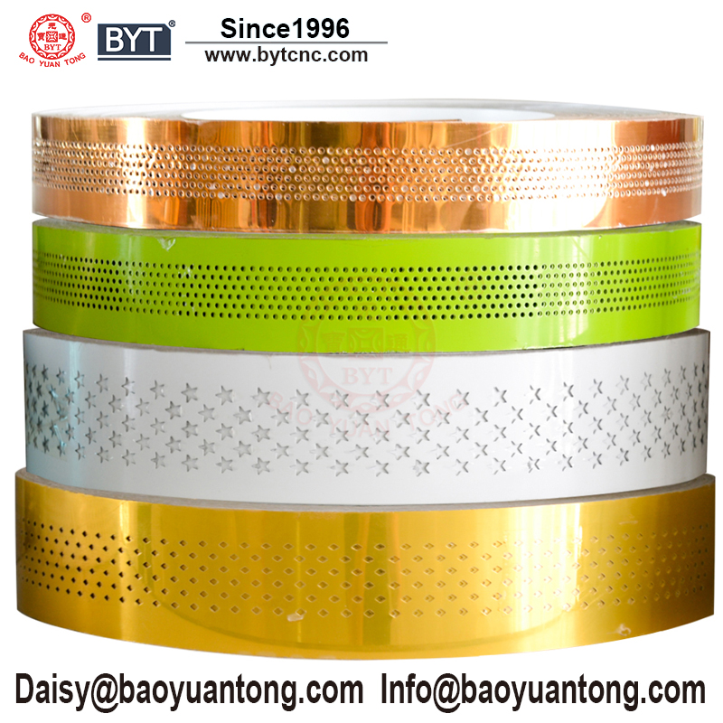 Color Coated channelume aluminum profile coils roll strip for advertising led sign 3D Channel letter light box