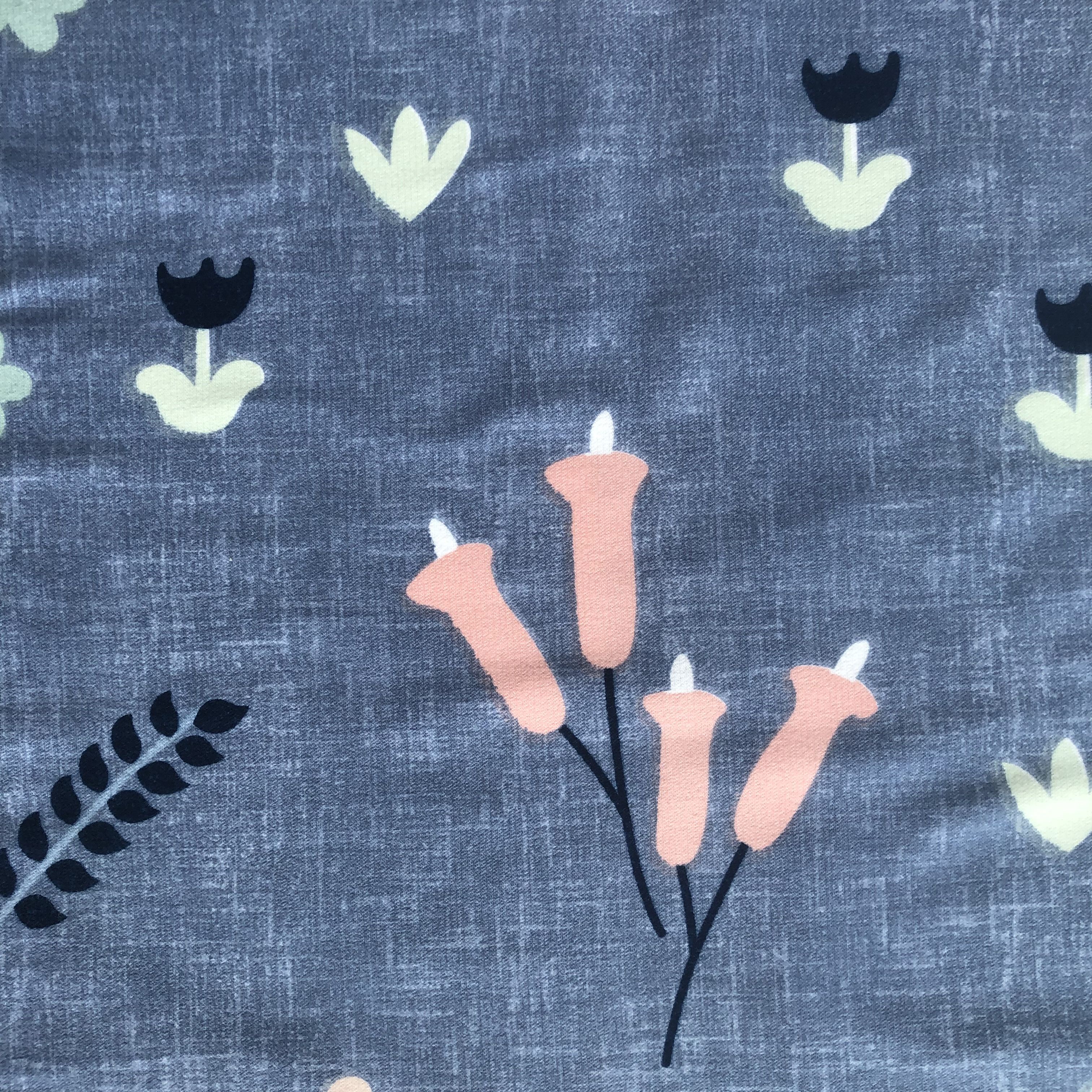 100%polyester twill disperse 120gsm printed fabric